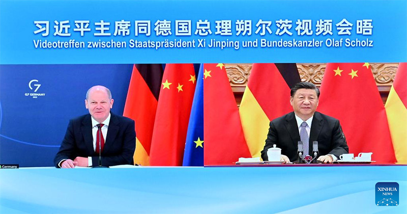 Rais Xi Jinping atumai uhusiano wa China na Ujerumani ulio wa utulivu, wa kiujenzi na kuogoza uoneshe umuhimu wake 