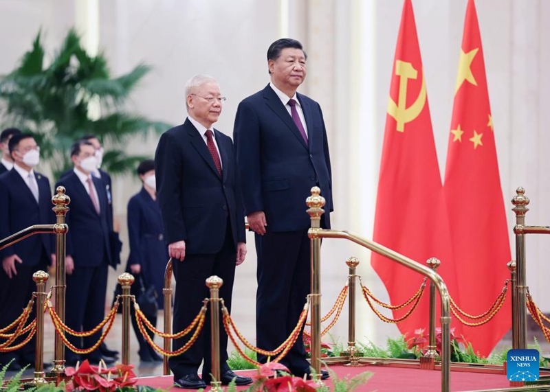 Xi Jinping afanya mazungumzo na Katibu Mkuu wa Chama cha Kikomunisti cha Vietnam