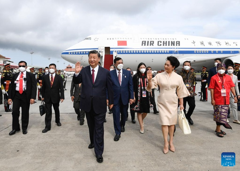 Rais Xi Jinping awasili Bali nchini Indonesia kwa ajili ya kushiriki mkutano wa G20