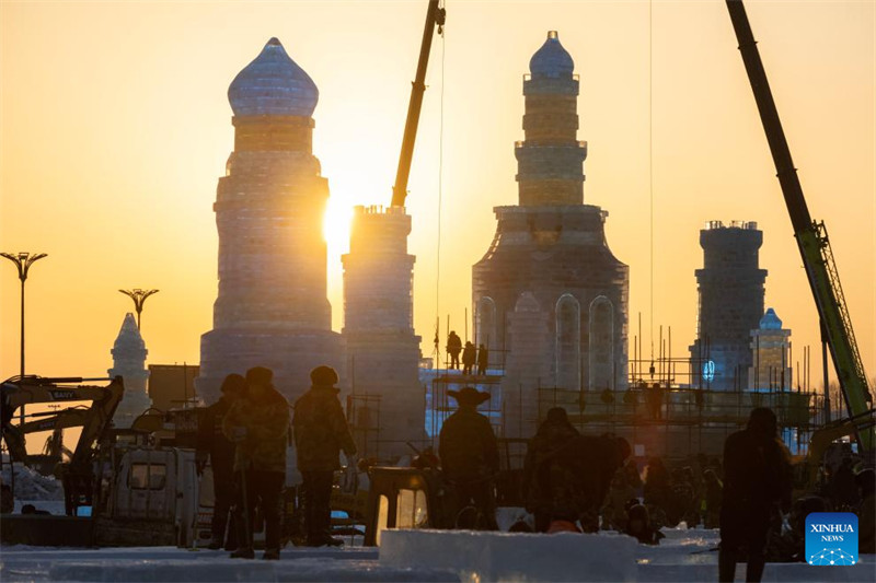 Bustani ya Theluji na Barafu ya Mji wa Harbin nchini China kufunguliwa Desemba 18