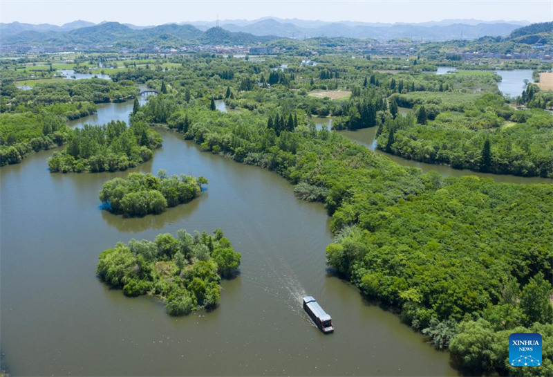 Bustani ya kitaifa?ya ardhioevu ya Zhejiang, China yafanya juhudi za kuboresha mazingira ya kiikolojia