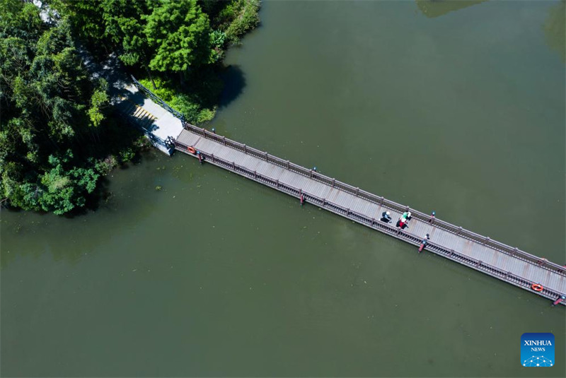 Bustani ya kitaifa?ya ardhioevu ya Zhejiang, China yafanya juhudi za kuboresha mazingira ya kiikolojia