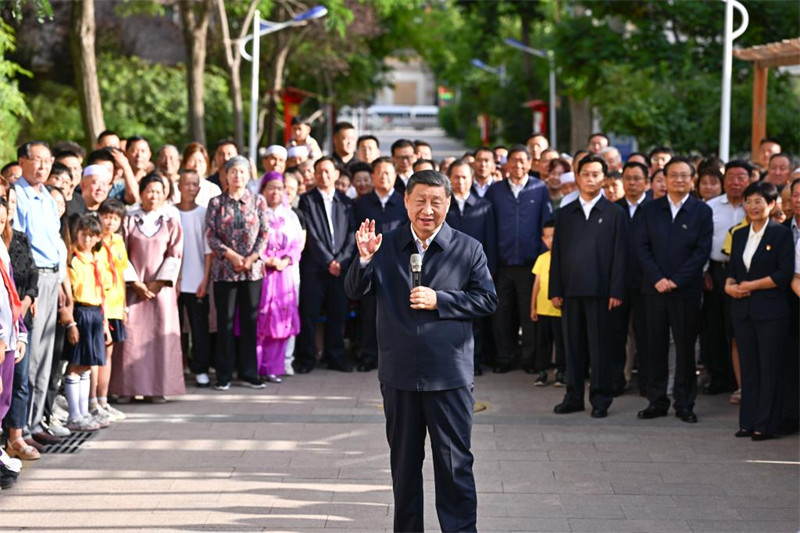 Rais Xi Jinping akagua Mkoa wa Ningxia Kaskazini Magharibi mwa China