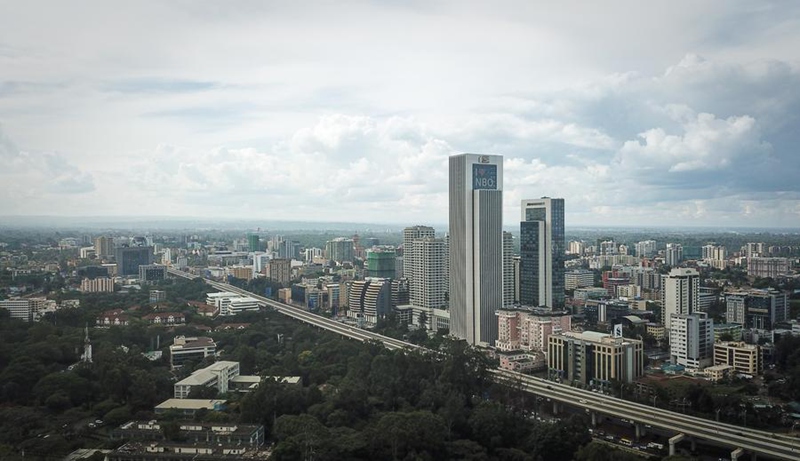 Picha iliyopigwa Aprili 3, 2024, ikionyesha mandhari ya jiji la Nairobi, Kenya. (Xinhua/Han Xu)