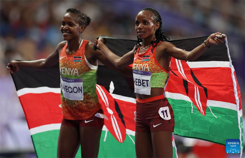 Chebet wa Kenya ashinda medali ya dhahabu kwenye mbio za mita 5000 kwa wanawake katika Michezo ya Olimpiki ya Paris