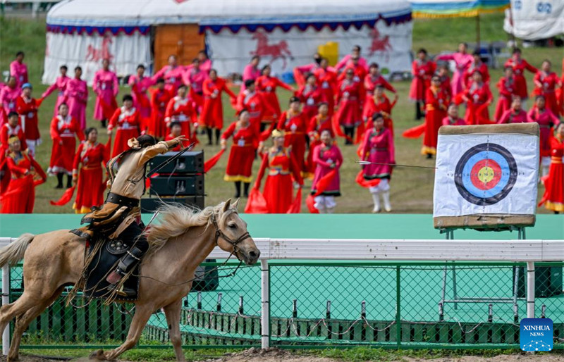 Tamasha la Sikukuu ya Nadam laanza katika Mkoa wa Mongolia ya Ndani, Kaskazini mwa China